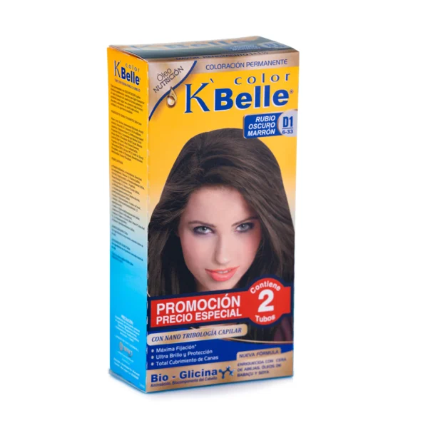 Tinte en Crema Para el Cabello Color K’Belle Tonos Marrones
