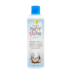 Shampoo con Aceite De Algodón para Cabellos Rizados Happy & Clean