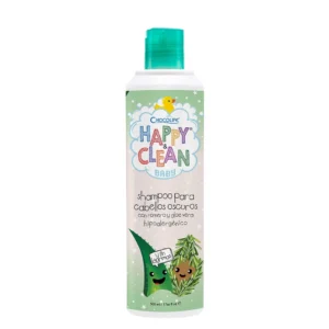 Shampoo Con Romero y Aloe Vera Para Cabellos Oscuros Happy & Clean